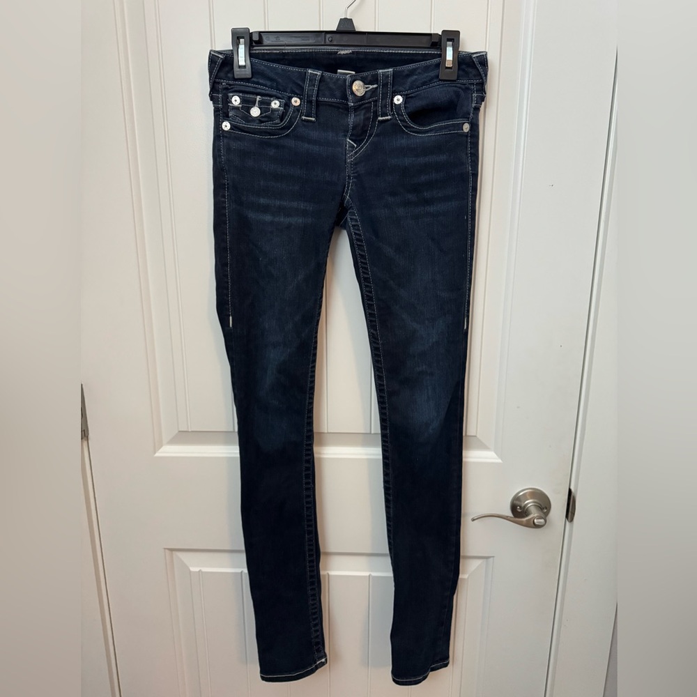 True religion Dark Blue Women's Jeans waist size 25